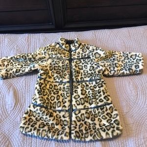 Child’s place leopard print coat